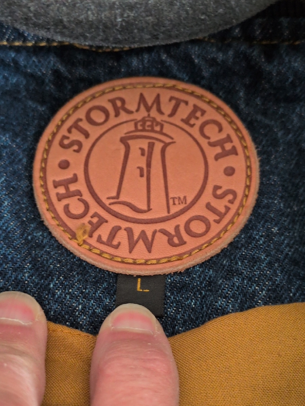 Vintage 90s Molson Canadian Varsity Jacket by Stormtech L - Picture 6 of 8
